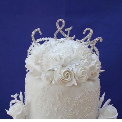 Sparkling Diamante Cake Topper
