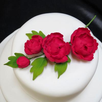 Azalea Peony Rose Spray