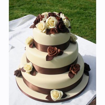 Hot Chocolate Wedding Cake