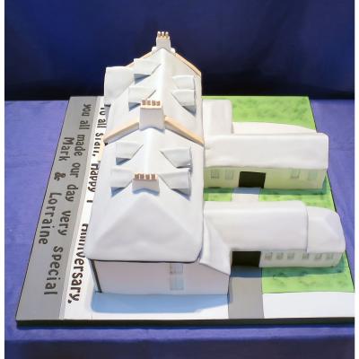 Wedding Cake design of the Loch Lomond Arms Hotel