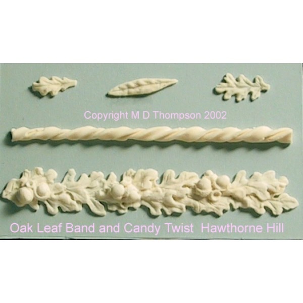 Oak Leaf Band and Candy Twist Mould