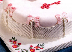 Bow Set Cake Decoration