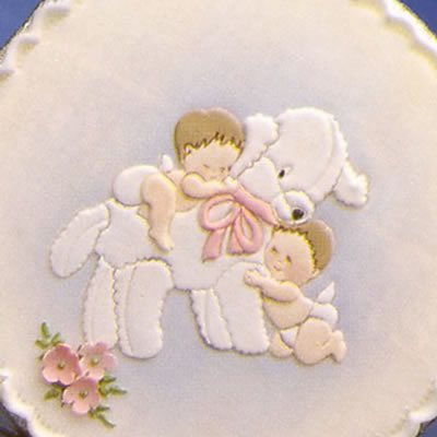 Lamb and Baby Sugarcraft Design
