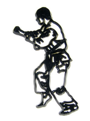 Judo or Karate Figure Cutter