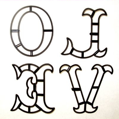Extra Large Letter Cutters