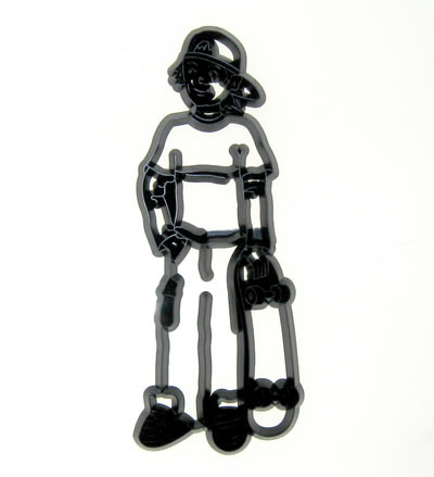 Skateboarder Cutter