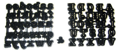 Tubby Alphabet Cutters