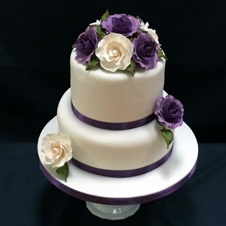 Purple Themed Gretna Wedding Vows
