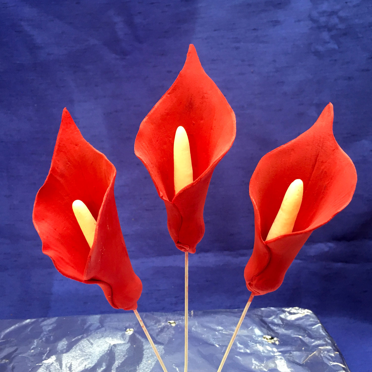 Red Cala Lillies