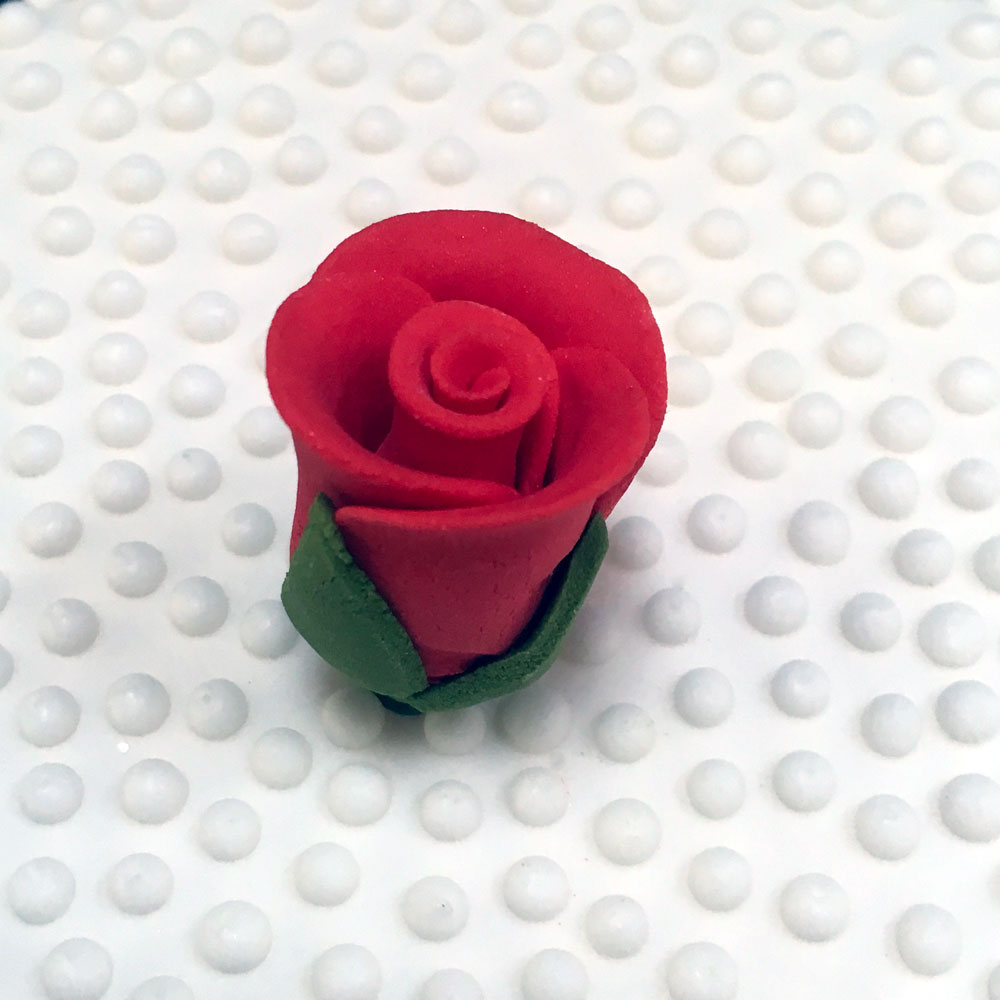 Red Valentine Rose Bud