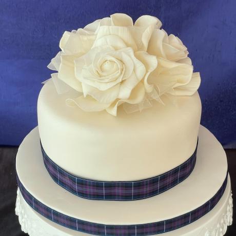 Sugar Rose Cake Topper