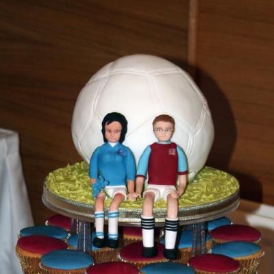Bride and Groom Cake Topper