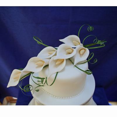 Medium Calla lily Spray Cake Topper