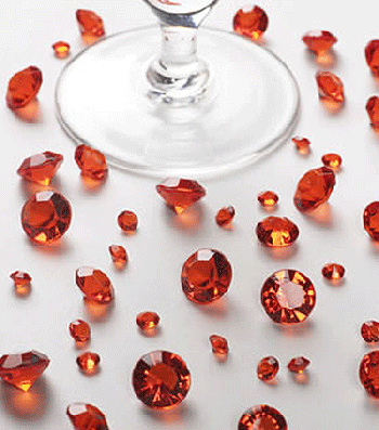 Red Table Crystals