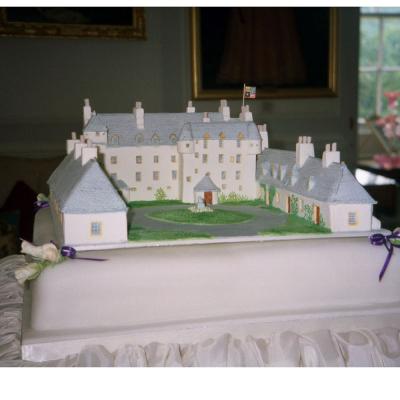 Traquair House Wedding Cake
