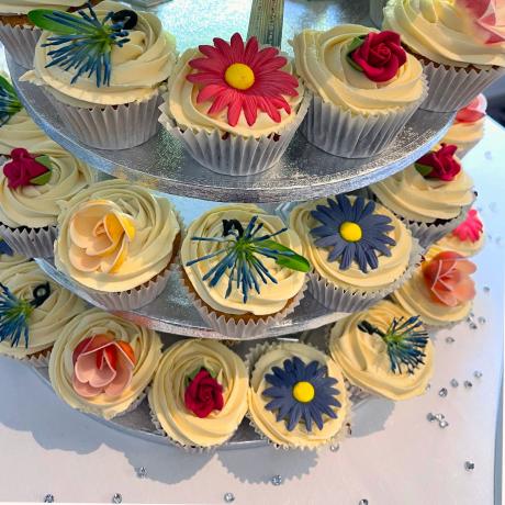 Wildflower Cupcakes